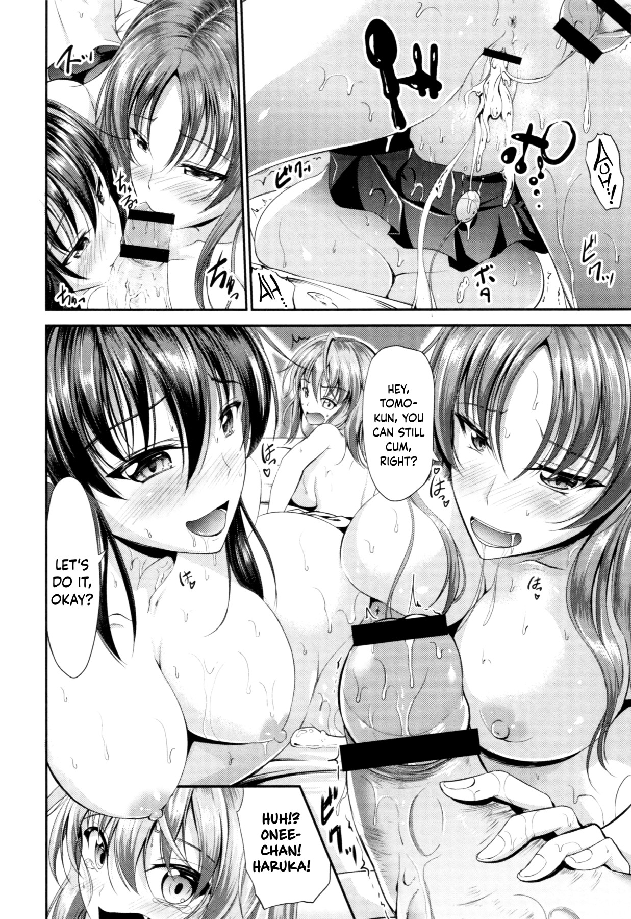 Hentai Manga Comic-Sisters Sandwich-Read-189